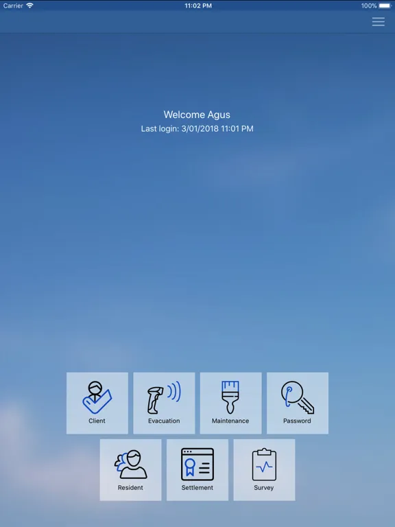 Captures d'écran de VM Client iPad 