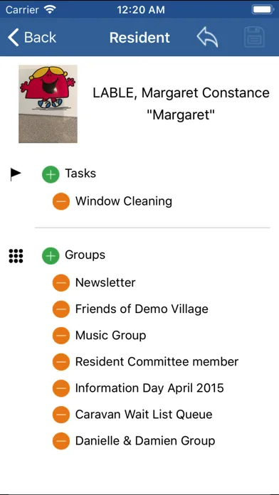 Captures d'écran de VM Client