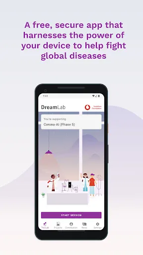 DreamLab - Powering Research Screenshots