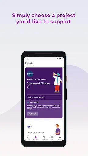 DreamLab - Powering Research Screenshots