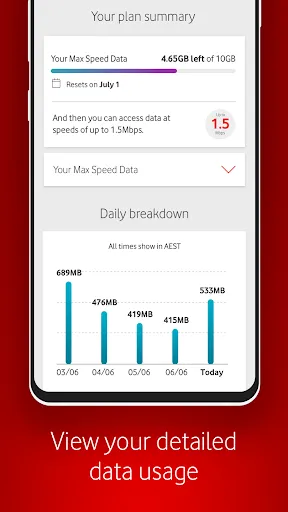 My Vodafone Screenshots