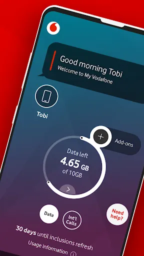 My Vodafone Screenshots