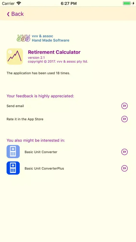 Скриншоты Retirement Calculator