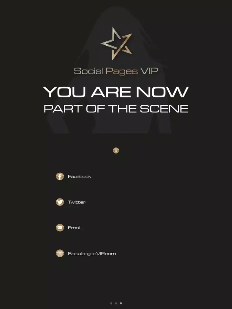 Social Pages VIP iPad  Screenshots