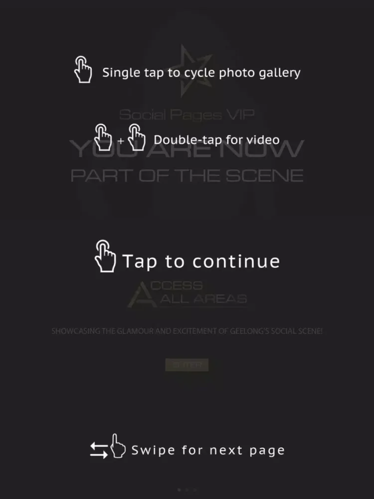 Social Pages VIP iPad  Screenshots