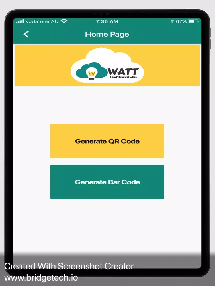 Capturas de pantalla de QR-BarCode Generator iPad 