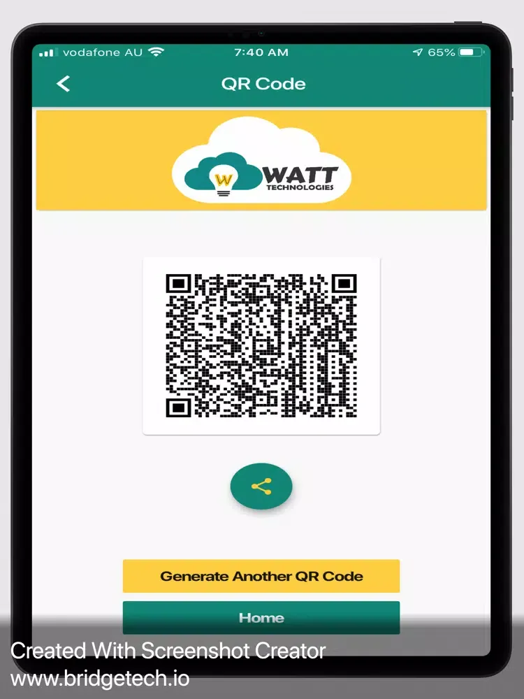 Capturas de pantalla de QR-BarCode Generator iPad 