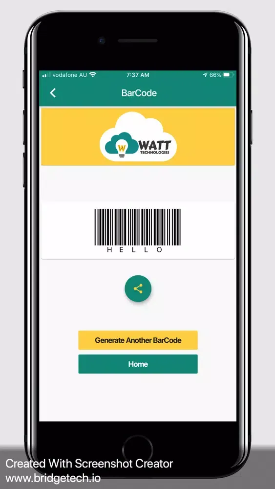Capturas de pantalla de QR-BarCode Generator