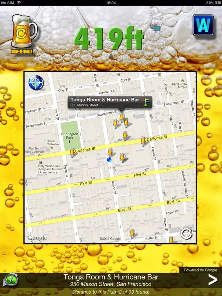 Capturas de tela do BEER Compass FREE iPad 