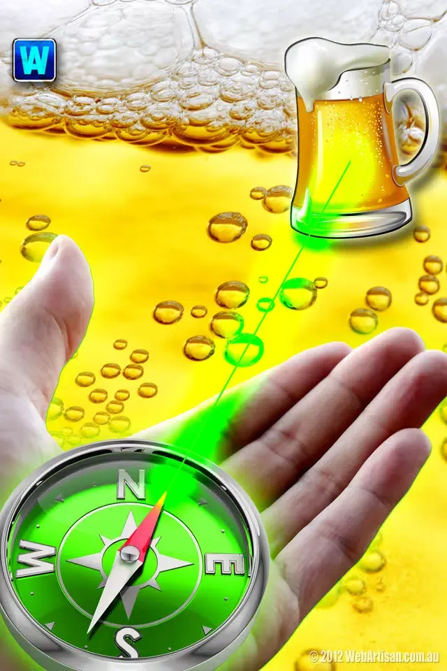 Capturas de tela do BEER Compass FREE
