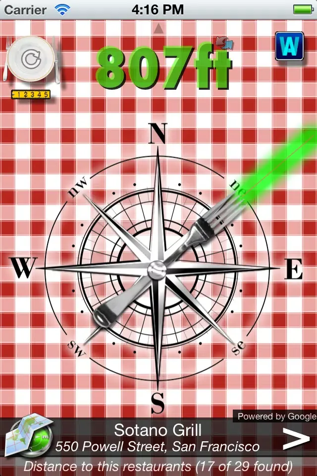 FOOD Compass FREE سکرین شاٹس