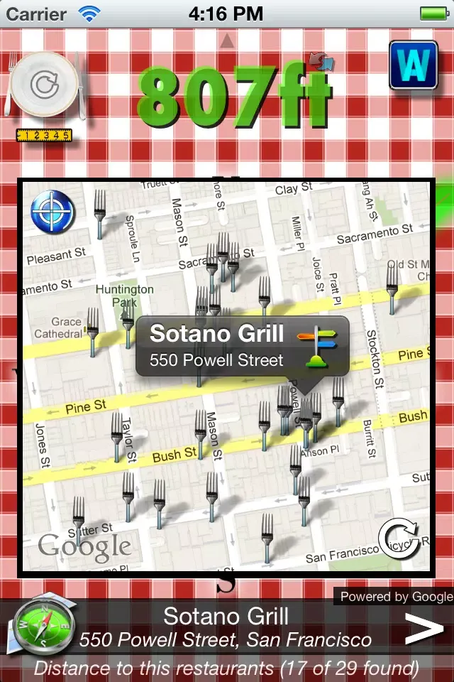 FOOD Compass FREE سکرین شاٹس