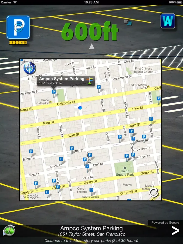 Captures d'écran de PARKING Compass FREE iPad 