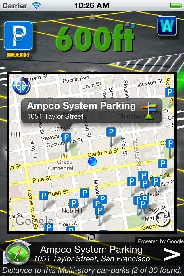 Captures d'écran de PARKING Compass FREE