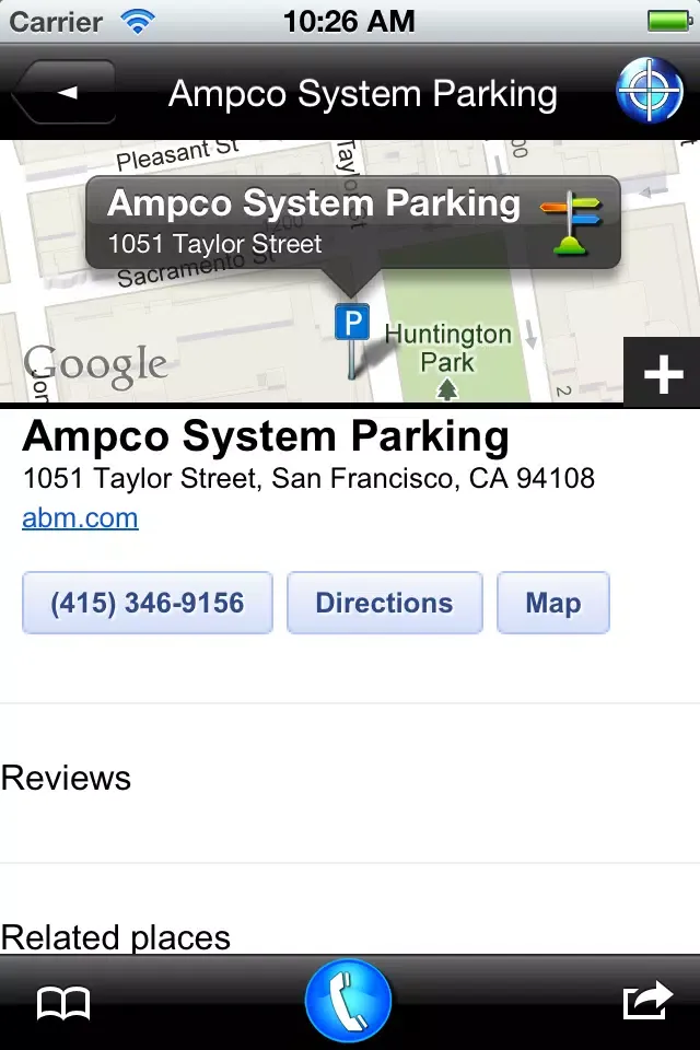 Captures d'écran de PARKING Compass FREE