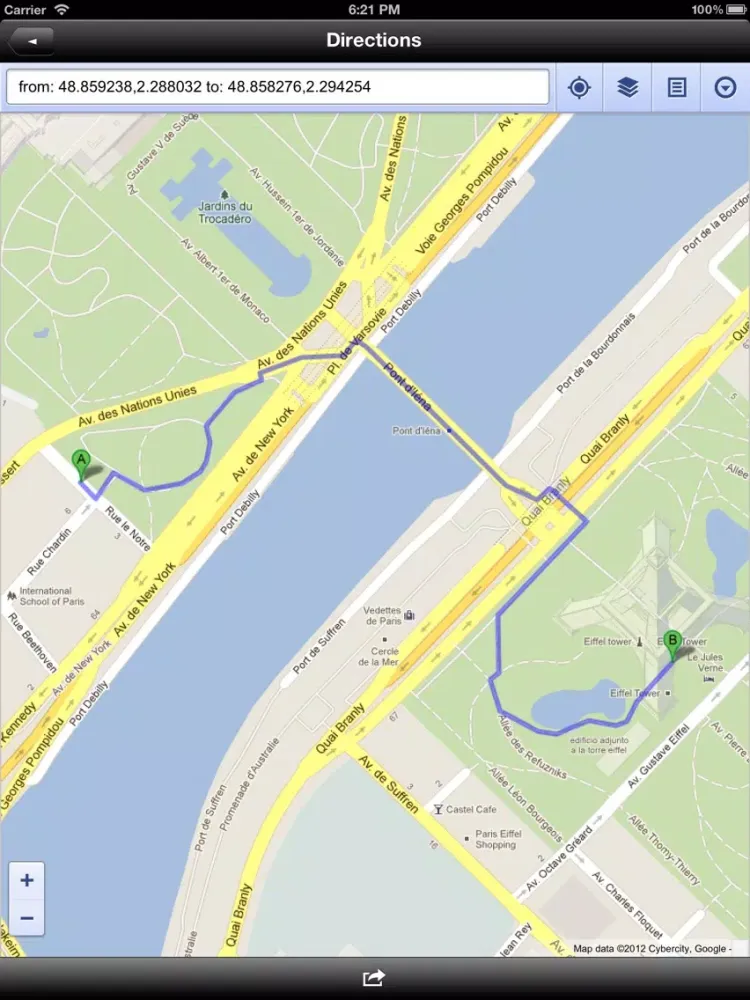 Captures d'écran de SIGHTSEEING Compass FREE iPad 