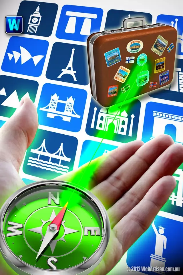 Captures d'écran de SIGHTSEEING Compass FREE