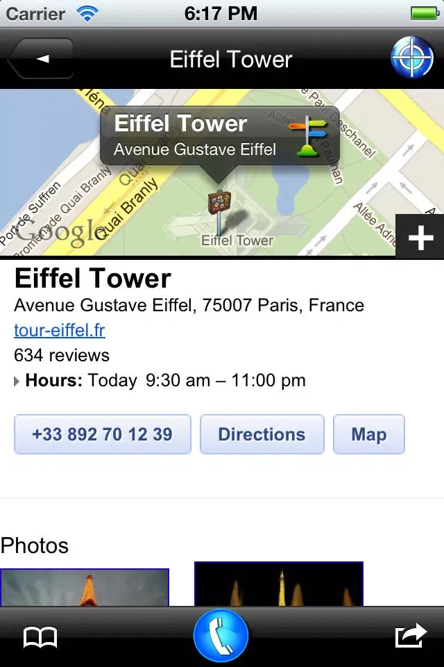 Captures d'écran de SIGHTSEEING Compass FREE