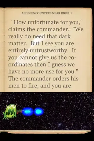 Capturas de tela do Decide Your Own Adventure Stories
