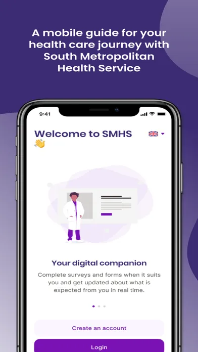 Your SMHS Mobile Care Screenshots