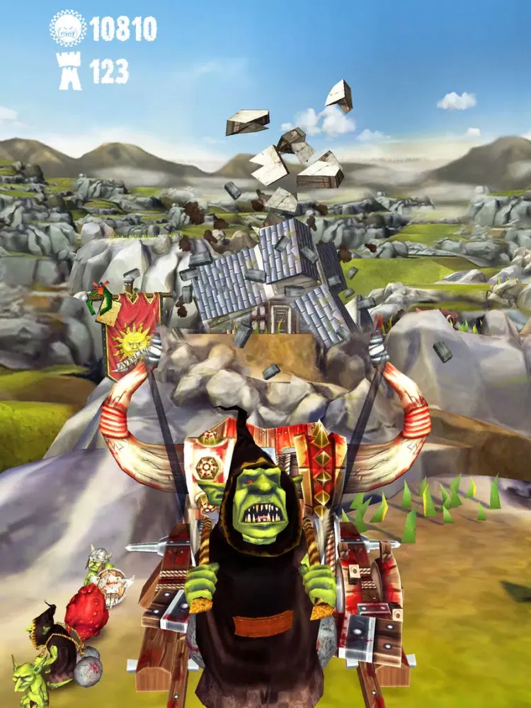 Warhammer: Snotling Fling iPad 应用截图