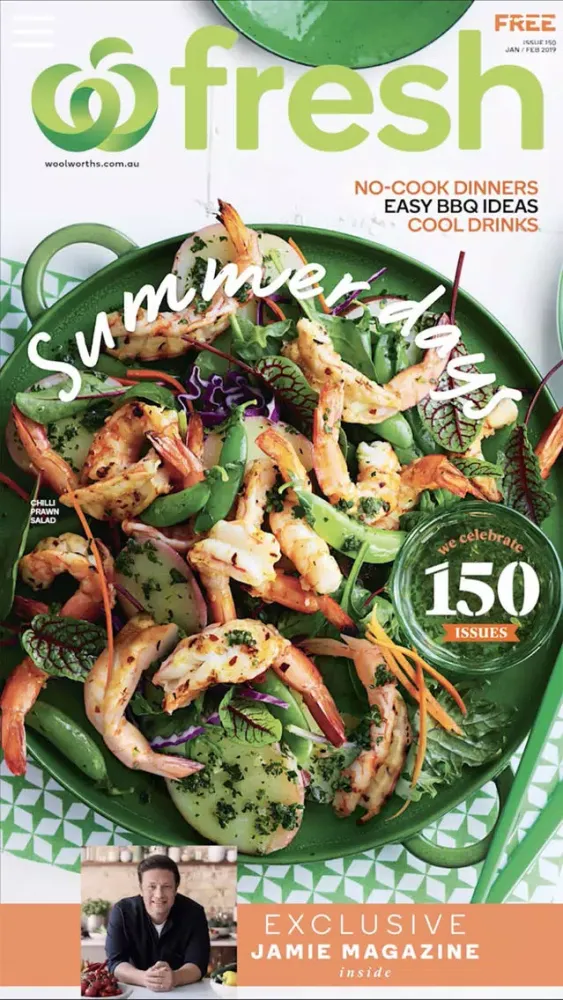 Tangkapan skrin Fresh Ideas magazine