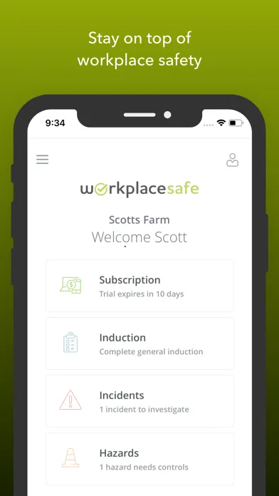 ภาพหน้าจอของ Workplace Safe
