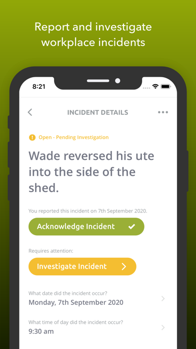 Workplace Safe Screenshots