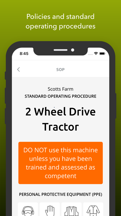 Workplace Safe Screenshots