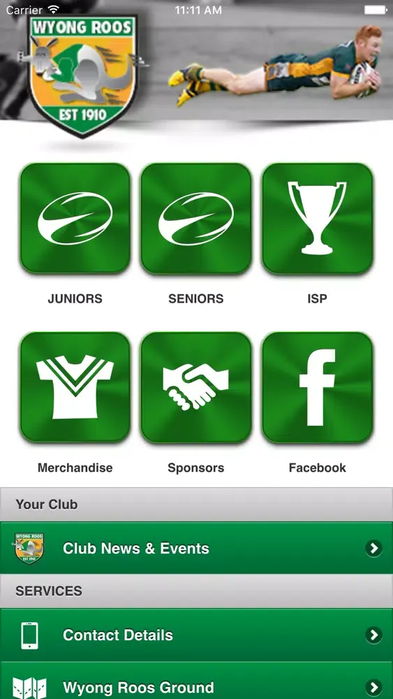 Wyong Roos R.L.F.C سکرین شاٹس