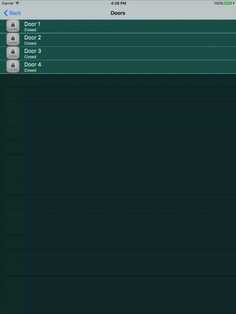 iXecure iPad 应用截图