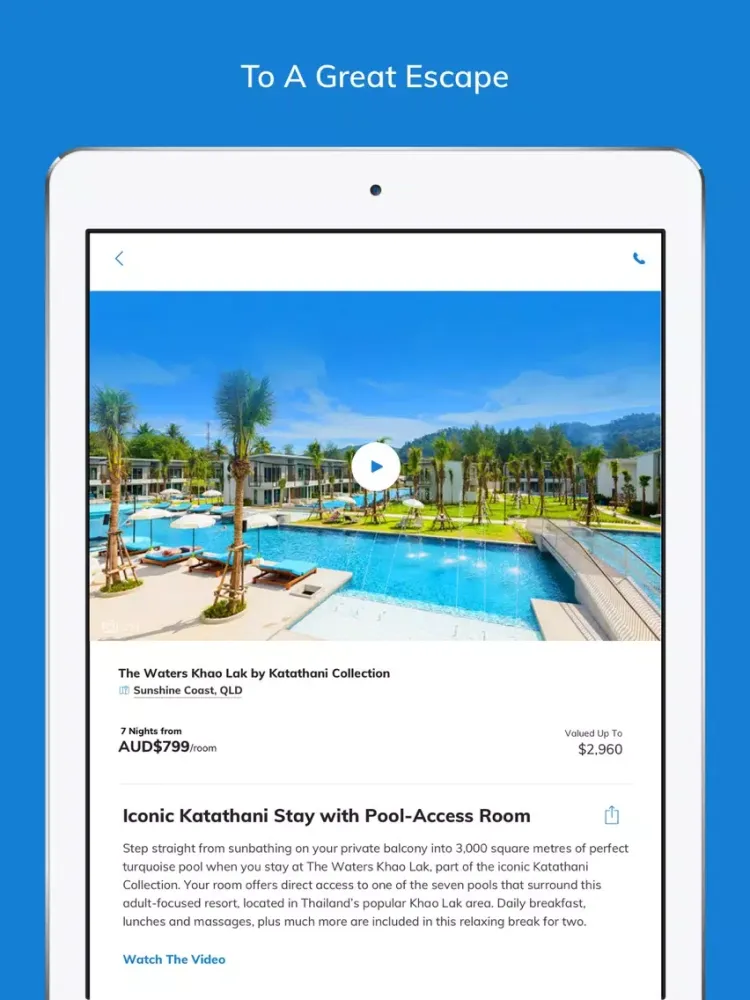 Deals.com.au – Daily deals iPad  स्क्रीनशॉट