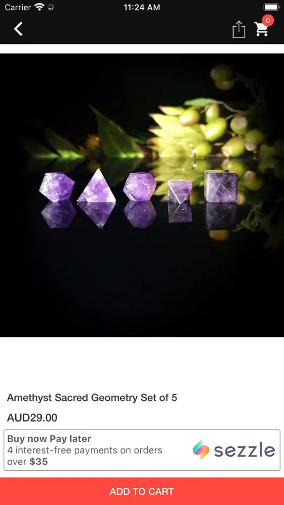 Crystal Visions Store Screenshots