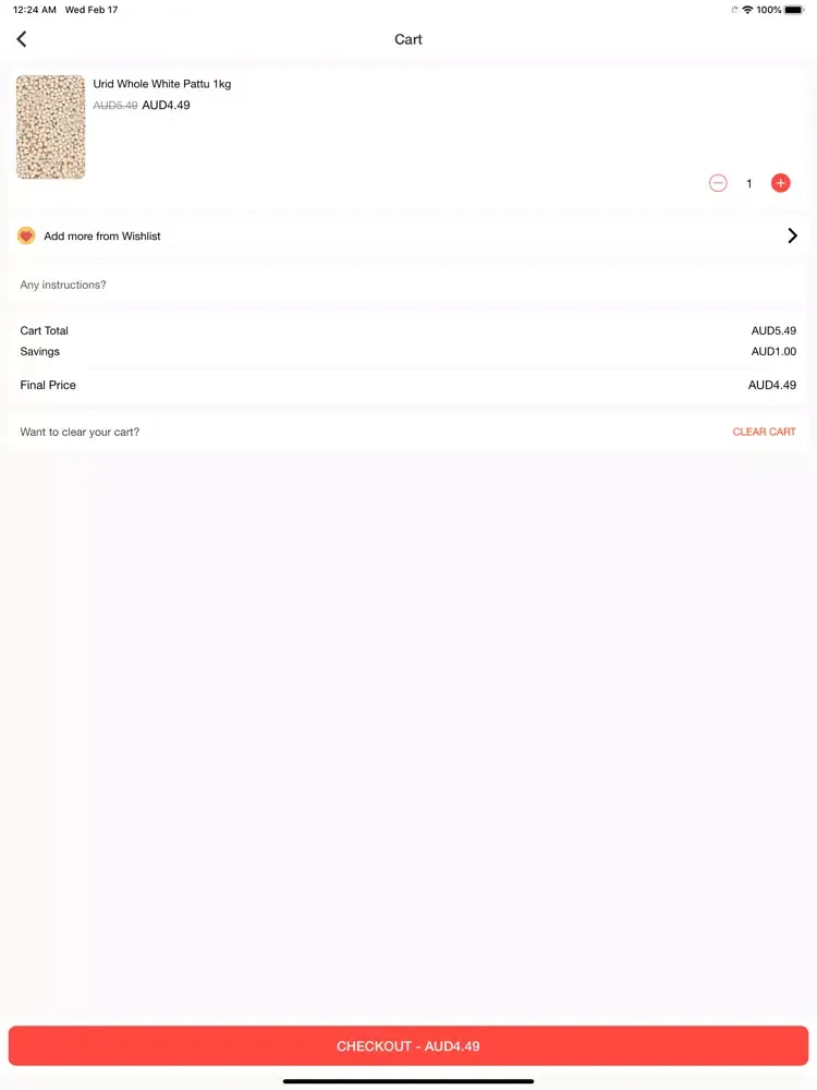 تصاویر Discount Indian Grocery iPad 