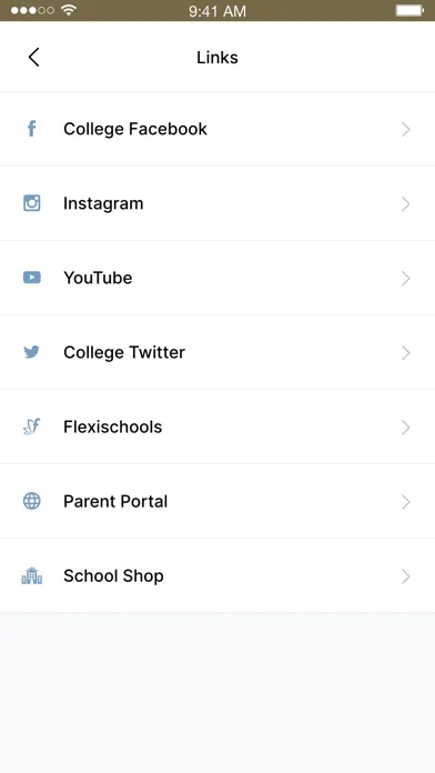 Ảnh chụp màn hình của Nexus - Radford College