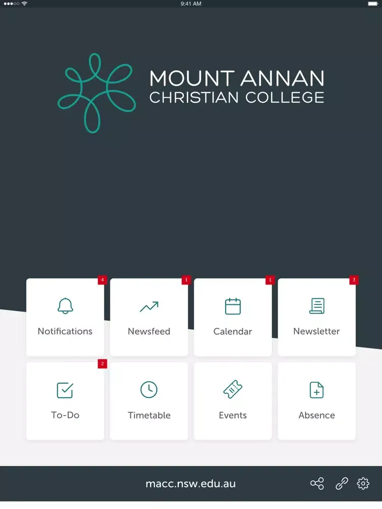Screenshot di Mount Annan Christian College iPad 