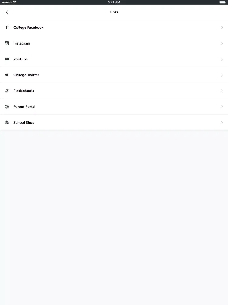 Screenshot di Mount Annan Christian College iPad 