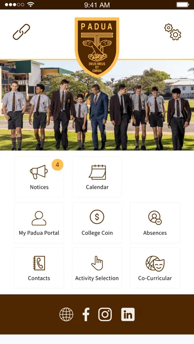 Capturas de pantalla de Padua College