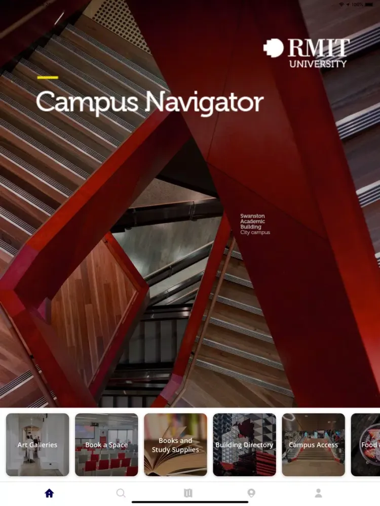 صور RMIT Campus Navigator iPad 