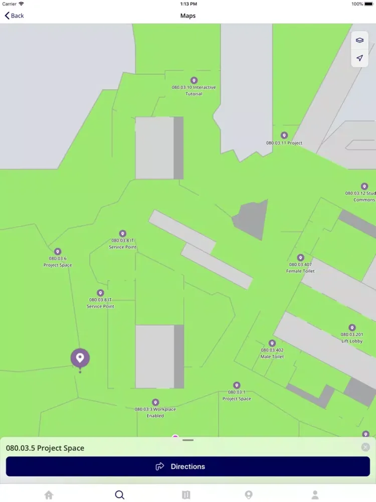 صور RMIT Campus Navigator iPad 