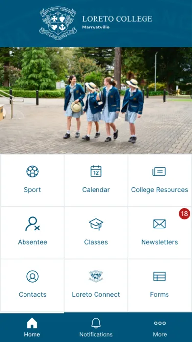 Captures d'écran de Loreto College Marryatville