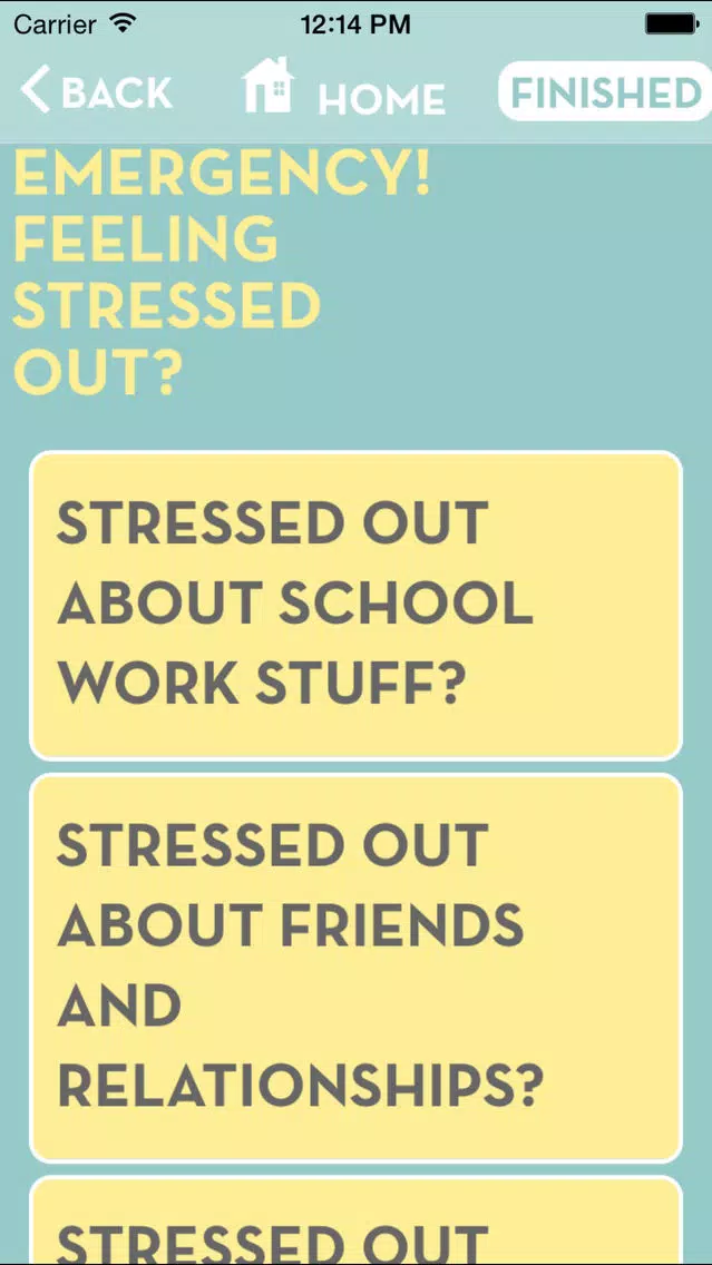 ภาพหน้าจอของ HSC Stress Less