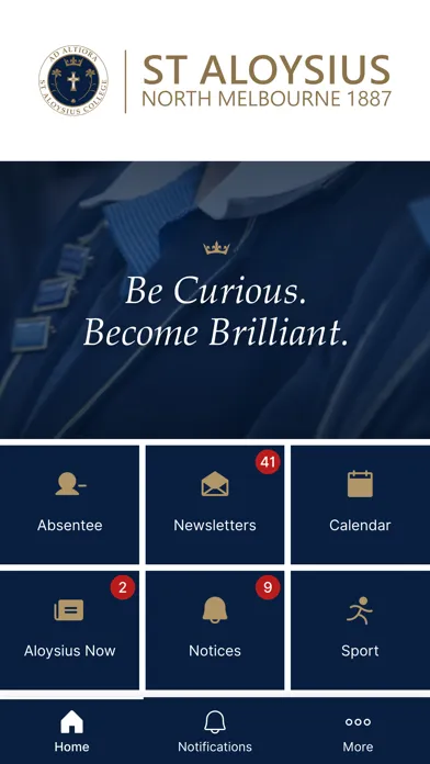 Zrzuty ekranu St Aloysius College Vic