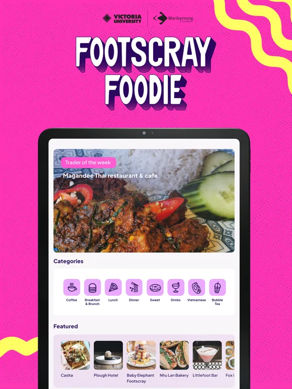 Footscray Foodie iPad  Ekran Görüntüleri