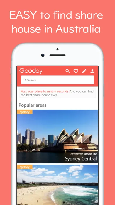 Captures d'écran de Gooday Australia
