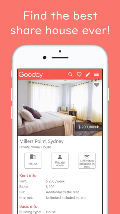 Captures d'écran de Gooday Australia