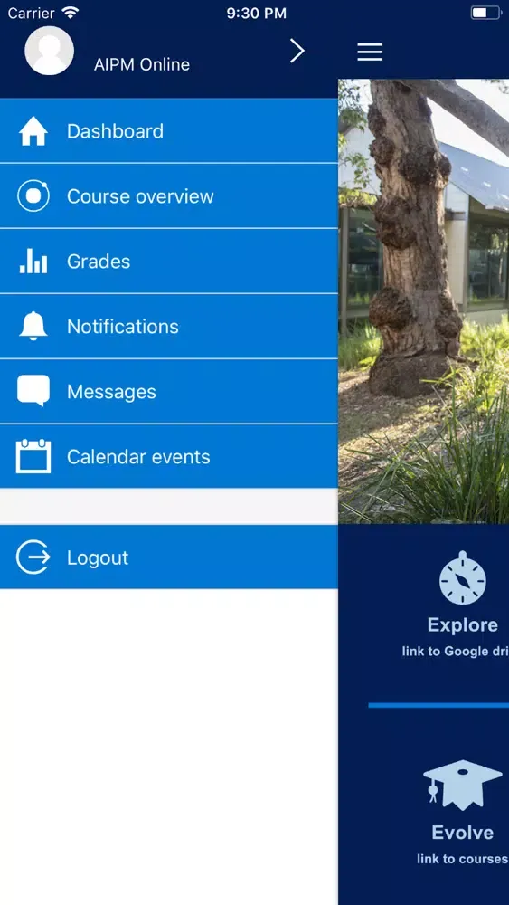 Captures d'écran de AIPM Online