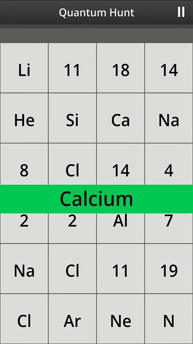 Tangkapan skrin Elementals Periodic Table Game