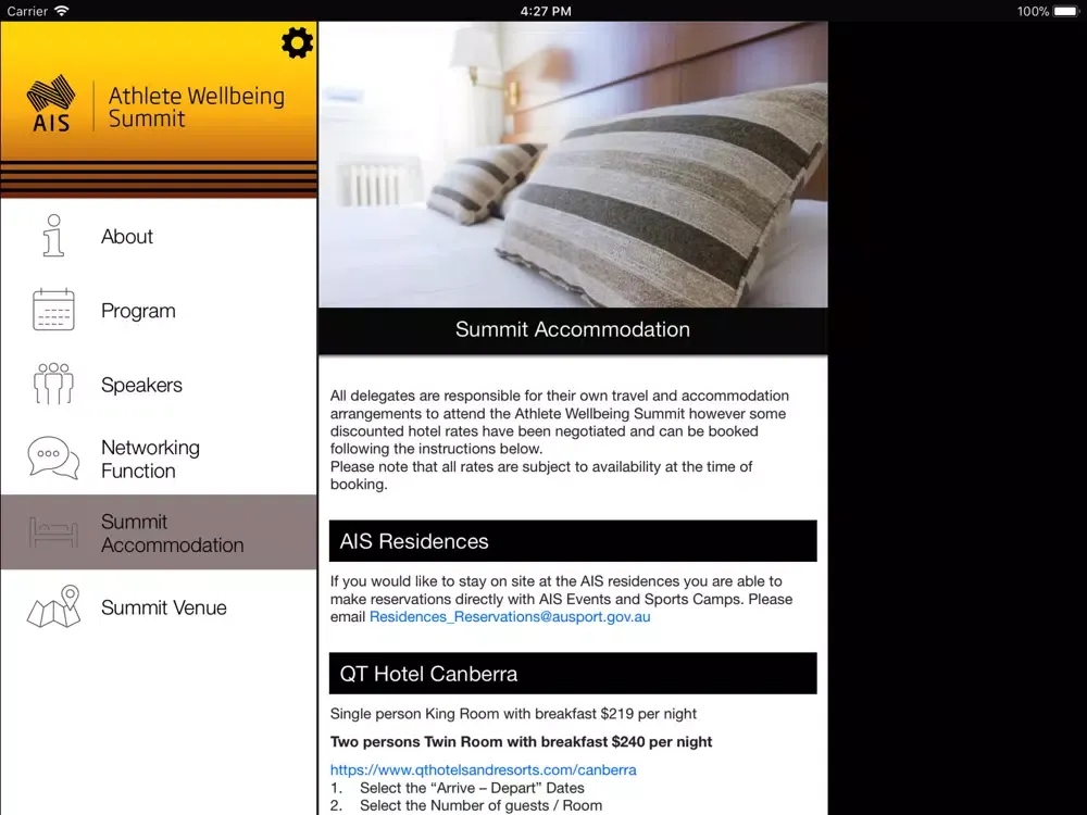 Capturas de pantalla de AWS-BTP iPad 