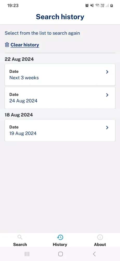 Search NSW Court Lists Screenshots